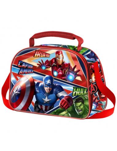 KARACTERMANIA Bolsa portameriendas Battle Los Vengadores Avengers Marvel