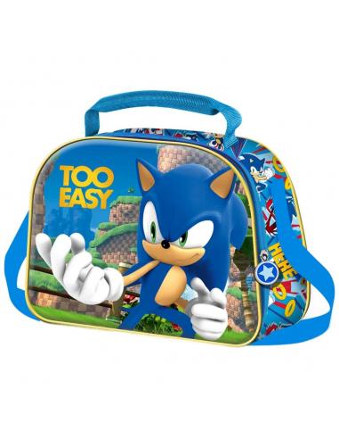 KARACTERMANIA Bolsa portameriendas 3D Easy Sonic the Hedgehog