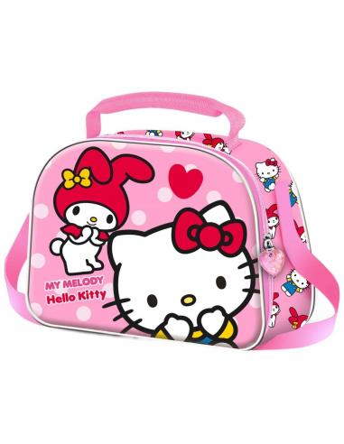 KARACTERMANIA Bolsa portameriendas 3D Lovely Hello Kitty and Friends