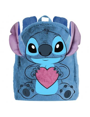 KARACTERMANIA Mochila peluche Corazon Stitch Disney