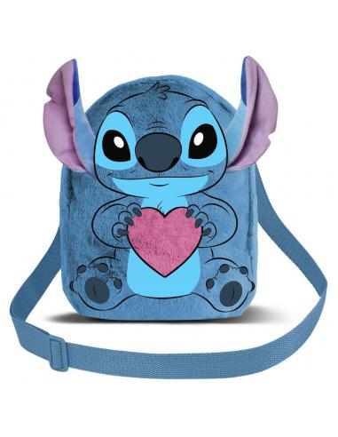 KARACTERMANIA Bolso peluche Corazon Stitch Disney
