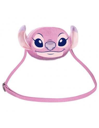 KARACTERMANIA Bolso peluche Corazon Angel Stitch Disney
