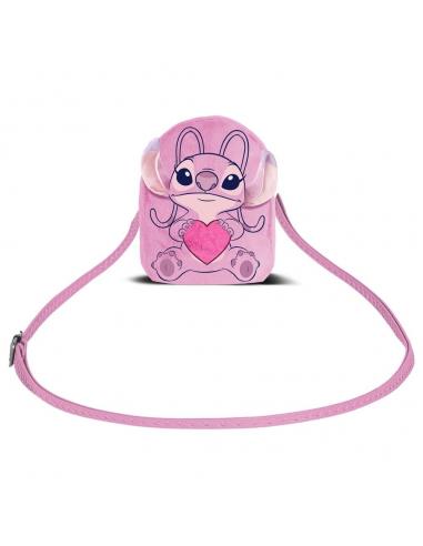 KARACTERMANIA Bolso peluche Corazon Angel Stitch Disney