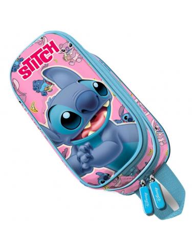 KARACTERMANIA Portatodo 3D Stitch Disney doble