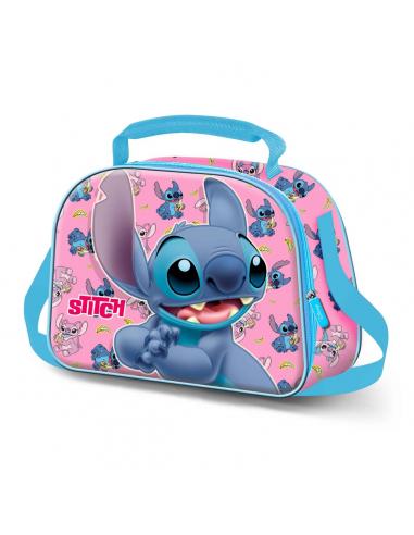 KARACTERMANIA Bolsa portameriendas 3D surprise Stitch Disney