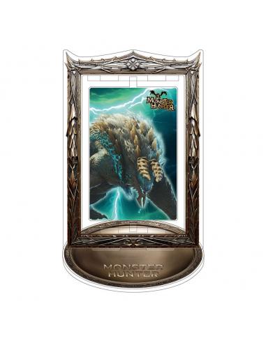 Capcom Monster Hunter Soporte acrílico Zinogre Rotating 14 cm
