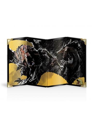 Capcom Monster Hunter Mini Pantalla Plegable Pintura a Tinta