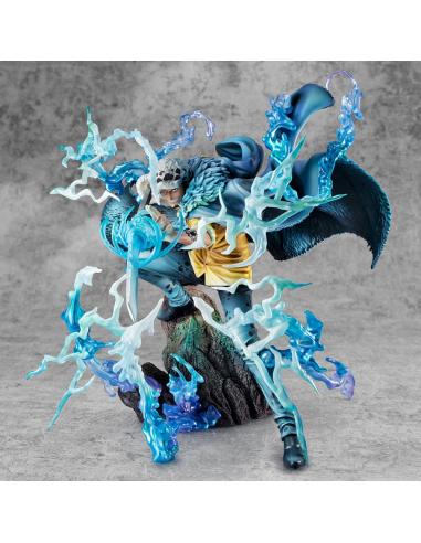 Megahouse One Piece Estatua PVC Portrait Of Pirates WA-MAXIMUM Trafalgar Law The Surgeon of Death Awaken Ver. 27 cm