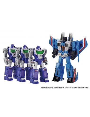 Takara Tomy Transformers Dramatic Capture Series Pack de 4 Figuras Decepticons Part 1 17 cm