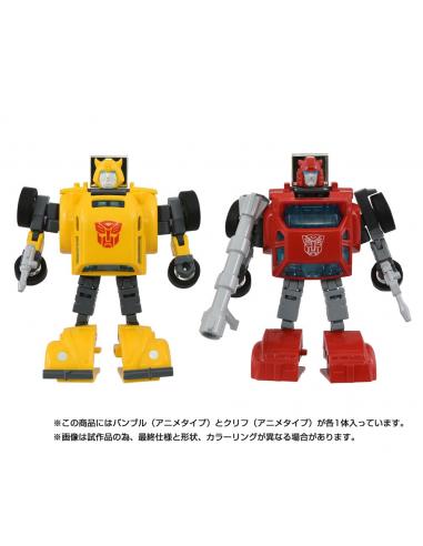 Takara Tomy Transformers Missing Link Pack de 2 Figuras C-09 Cybertron Hero Set