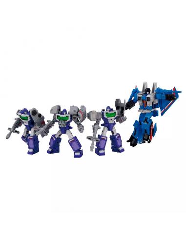 TAKARA TOMY Set 4 figuras Dramatic Capture Series Decepticons Part 1 Transformers