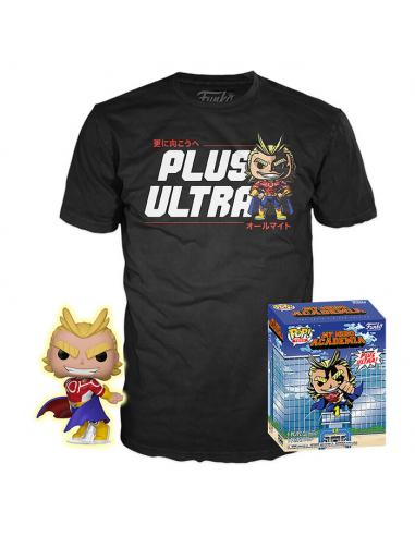 FUNKO Set figura POP & Tee My Hero Academia All Might Exclusive