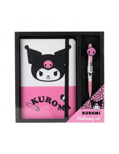 Konix Sanrio Libreta con bolígrafo Set de regalo Kuromi