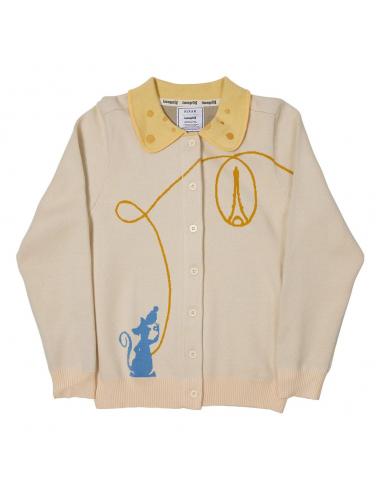 Loungefly Pixar by Loungefly Cardigan Unisex Ratatouille Collared talla S