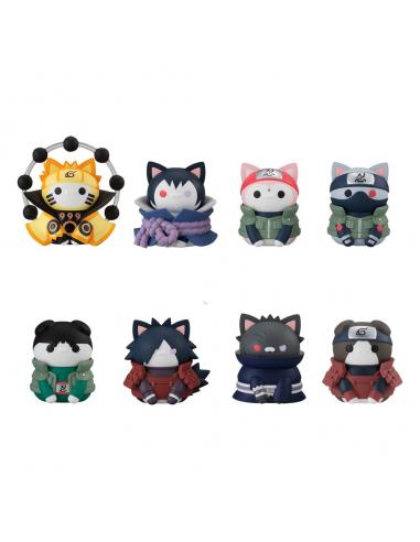 Megahouse Naruto Shippuden Mega Cat Project Figuras 3 cm Nyaruto! Last Battle Ver. Surtido (8)