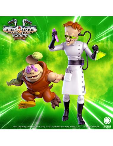 Nacelle Consumer Products Los motorratones de Marte Figura Karbunkle & Fred The Mutant 23 cm