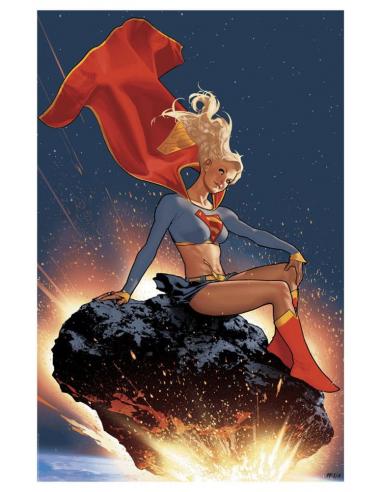 Sideshow Collectibles Supergirl and the Legion of Super-Heroes #23 (2006) Litografia Supergirl 61 x 46 cm - sin marco