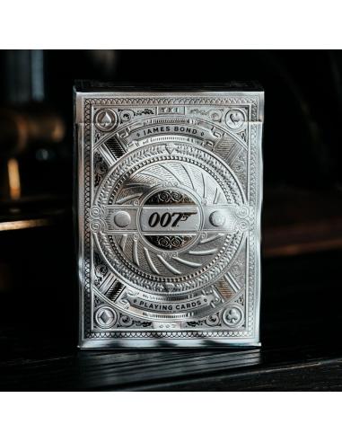 Theory11 James Bond Baraja de cartas Silver Edition