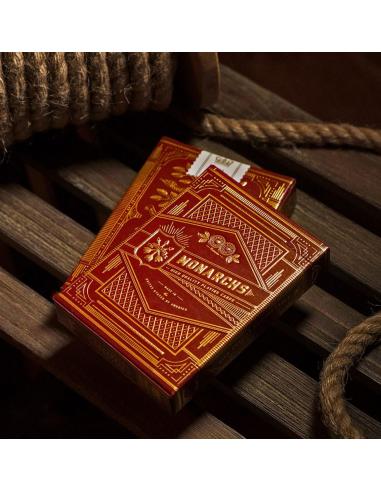 Theory11 Monarchs Baraja de cartas Red