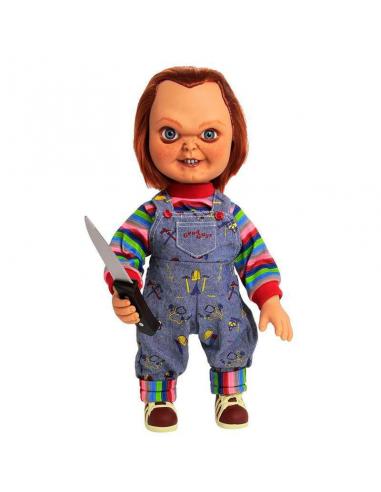 MEZCO TOYZ Muñeco Chucky El Muñeco Diabolico parlante 38cm ingles