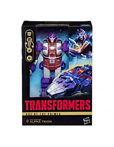 HASBRO Figura Alpha Trion La Era de los Primes Transformers 17,5cm