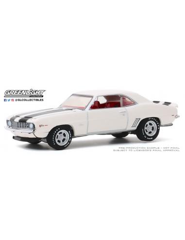 Coche de metal en miniatura Chevrolet Camaro Z28 (1969) Greenlight 1/64