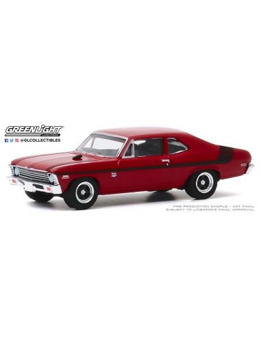 Coche de metal en miniatura Chevrolet Nova Yenko (1971) Greenlight 1/64