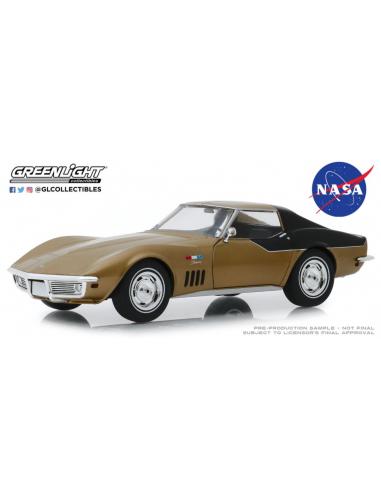Coche de metal en miniatura Chevrolet Corvette "AstroVette" NASA - Apollo XII (1969) Greenlight 1/24