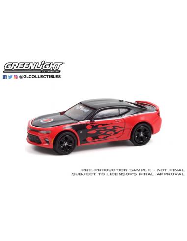 Coche de metal en miniatura Chevrolet Camaro SS "Diablosport" (2016) Greenlight 1/64