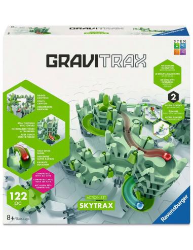 Ravensburger GraviTrax Kit de Construcción de Pistas de Canicas Action-Set M Skytrax