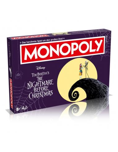 Winning Moves Monopoly Juego de Mesa Pesadilla antes de Navidad *Edición aléman*