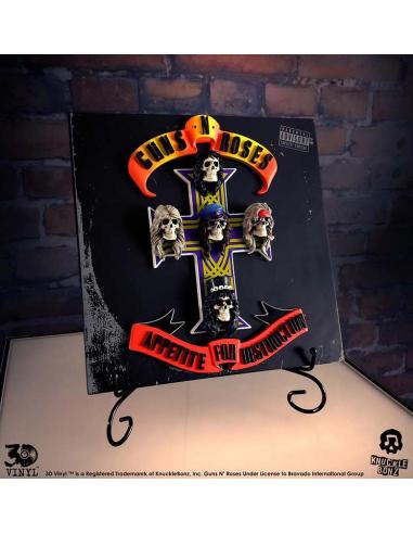 KNUCKLE BONZ GUNS N ROSES APPETITE FOR DESTRUCT 3D