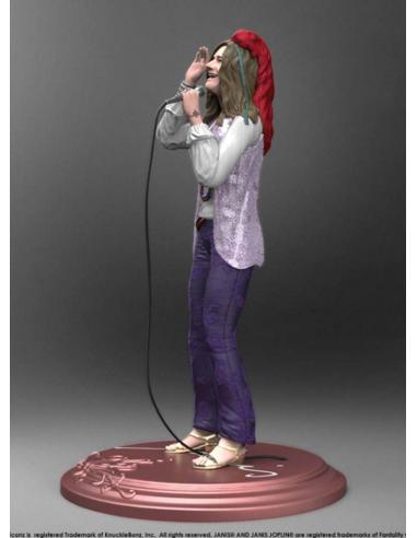 KNUCKLE BONZ ROCK ICONZ JANIS JOPLIN STATUE