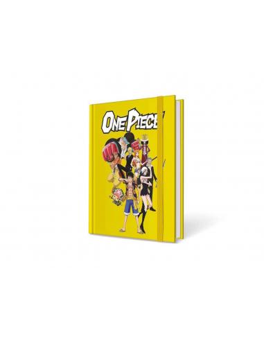 MARPIMAR ONE PIECE STRAW HAT CREW YELLOW A5 NOTEB
