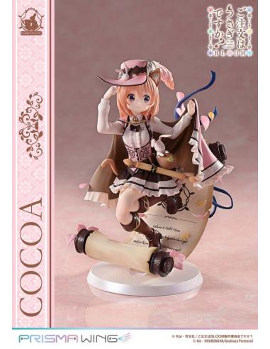 Prime 1 Studio Is the Order a Rabbit? Bloom Estatua PVC 1/7 Prisma Wing Cocoa 21 cm