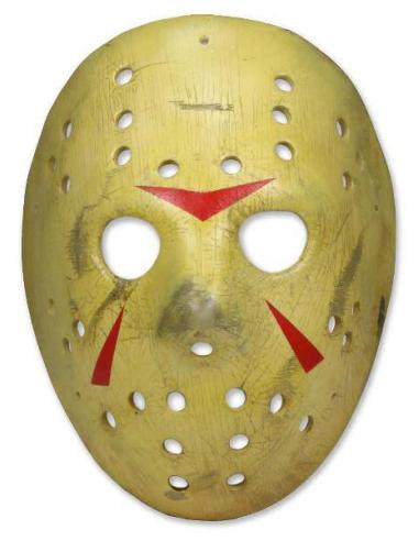FRIDAY 13TH JASON PT 3 MASK REPLICA