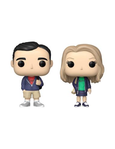 Funko The Office Pack de 2 POP! Television Vinyl Figuras Michael & Holly 9 cm