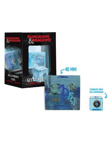 FanRoll Dungeons & Dragons Jumbo dado Gelatinous Cube 4 cm