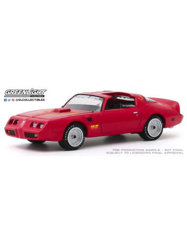 Coche de metal en miniatura Pontiac Firebird "Fire Am" VSE (1979) Greenlight 1/64