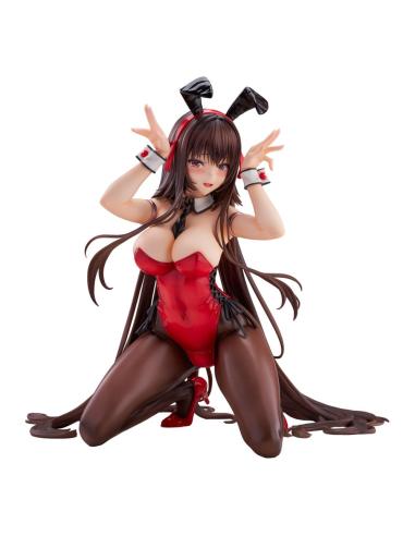 Carnival Amakano 2+ Estatua PVC 1/4 Yuuhi Kurohime Bunny Suit Ver. 32 cm