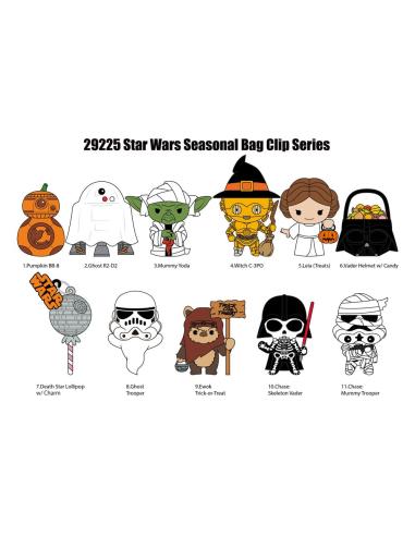 Monogram Int. Star Wars Colgantes PVC 3D Expositor Halloween (24)