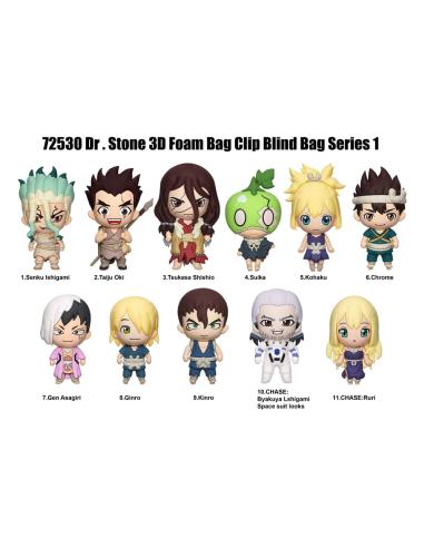 Monogram Int. Dr. Stone Colgantes PVC 3D Expositor Series 1 (24)