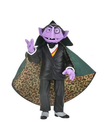 NECA Sesame Street Figura Ultimate El Conde Draco 17 cm