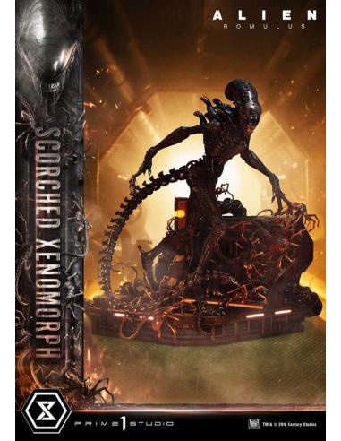 Prime 1 Studio Alien: Romulus Estatua Museum Masterline XL 1/3 Scorched Xenomorph 98 cm