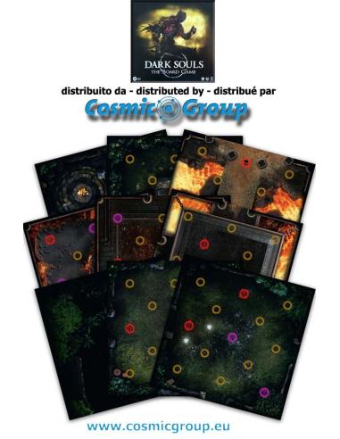 STEAMFORGED GAMES DARK SOULS TBG:DARKROOT & IRON KEEP TILE