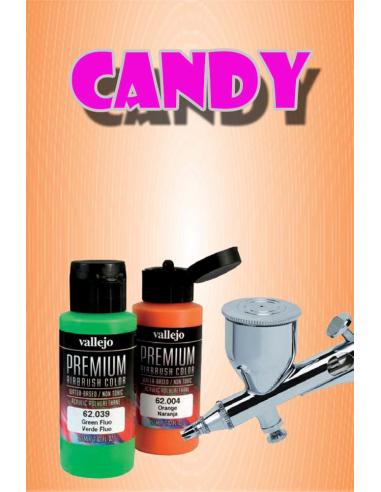 VALLEJO PREMIUM AIRBRUSH 62072 CANDY DARK YELLOW