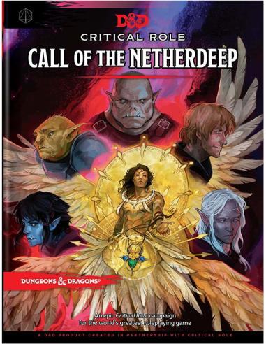 WIZARDS OF THE COAST D&D CRITICAL ROLE CALL OT NETHERDEEP ENG