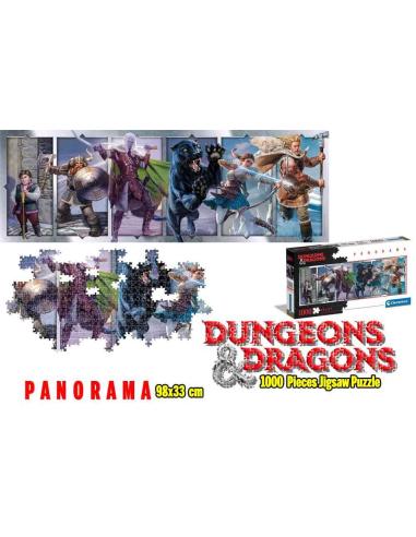 Clementoni D&D PUZZLE PANORAMA 1000 PZ COMPANIONS