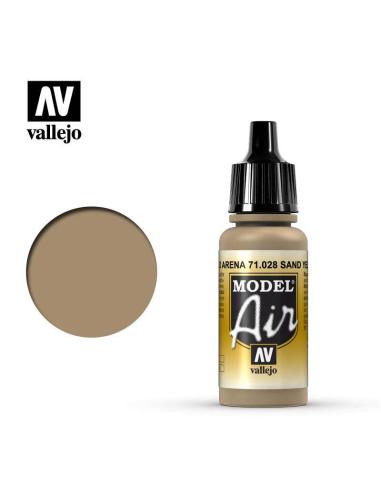 VALLEJO MODEL AIR 71028 SAND YELLOW