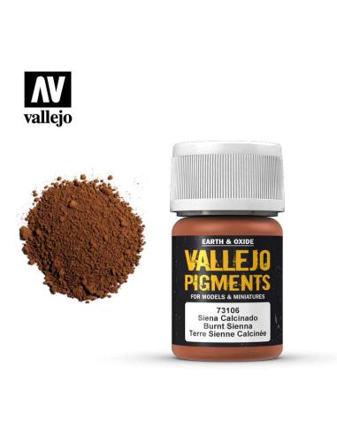 VALLEJO PIGMENT 73106 BURNT SIENNA